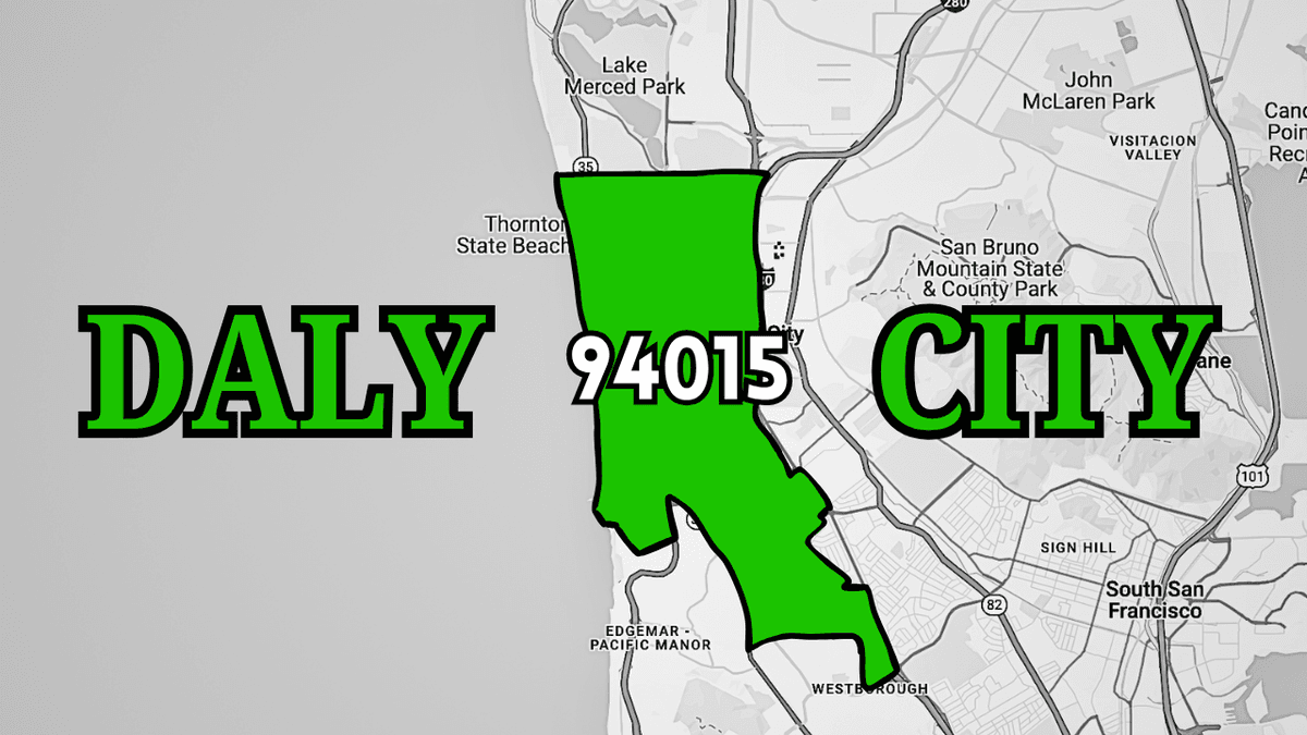 94015 targeting map showing coverage area