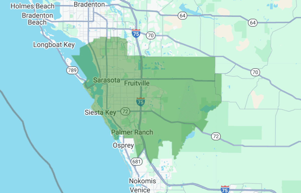 34230,34231,34232,34233,34234,34235,34236,34237,34238,34239,34240,34241,34242,34243,34249,34260,34276,34277,34278 targeting map showing coverage area