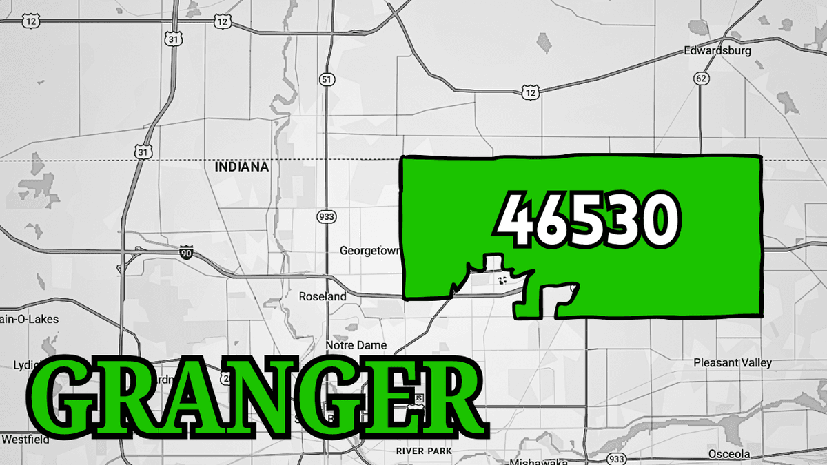 46530 targeting map showing coverage area
